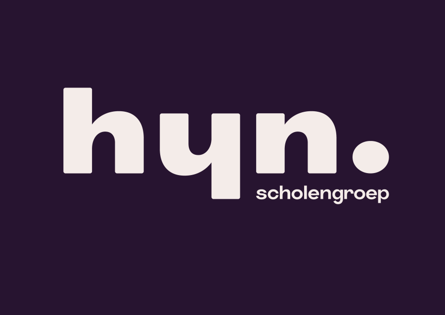 HIJN Logo scholengroep wit op blauw