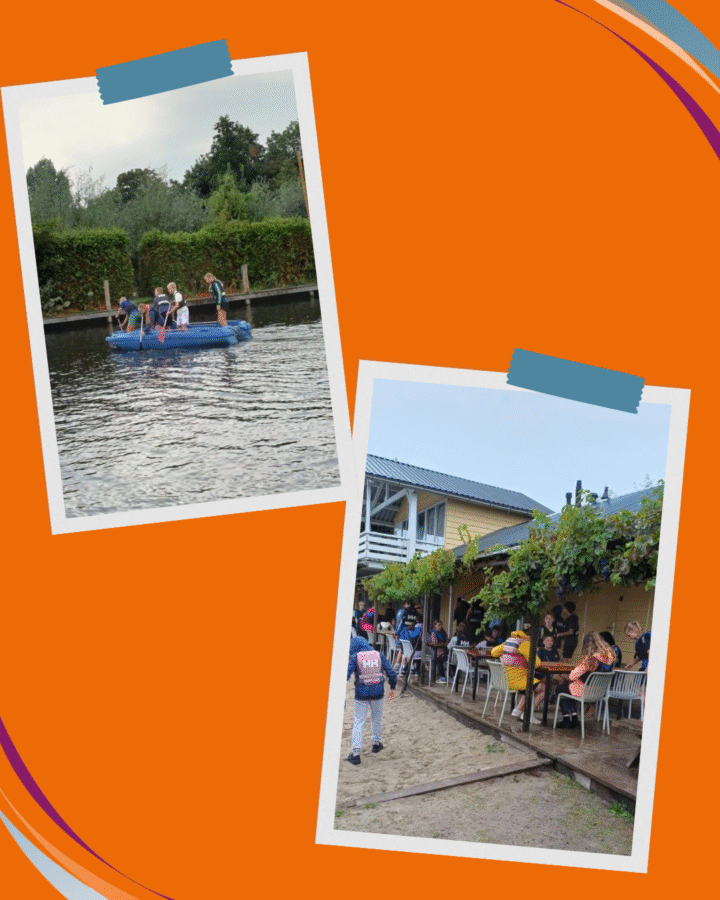 Brugklaskamp bootje varen