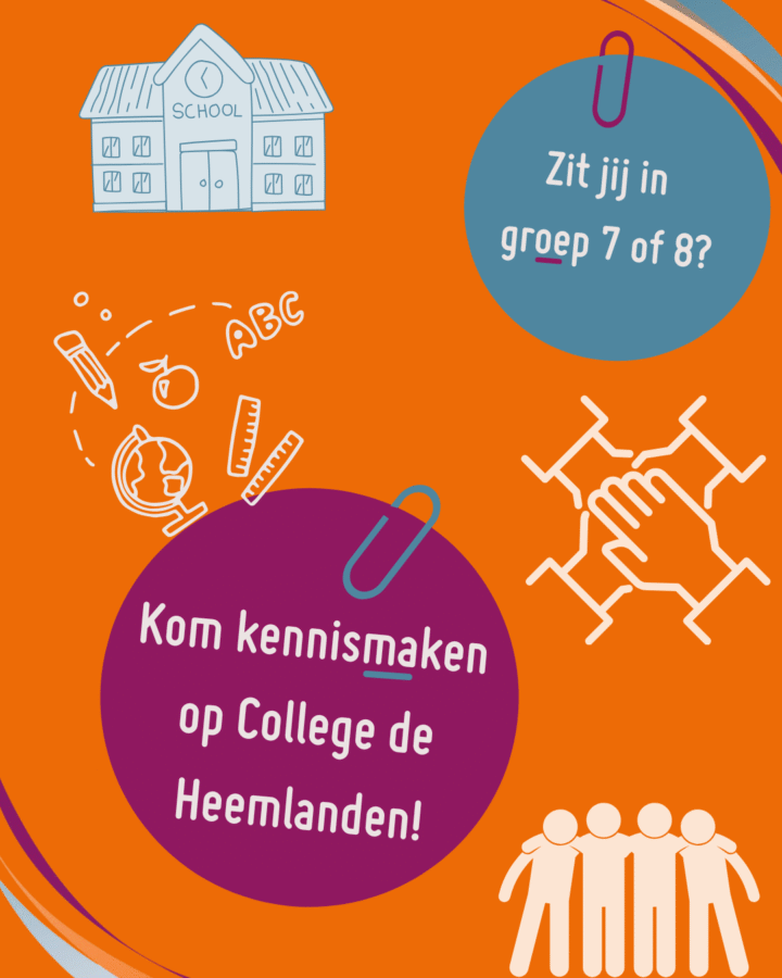 Kom kennismaken op College de Heemlanden