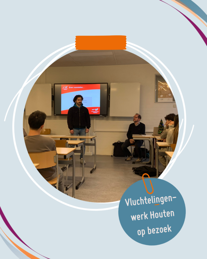 Vluchtelingen werk Houten geeft gastles College de Heemlanden
