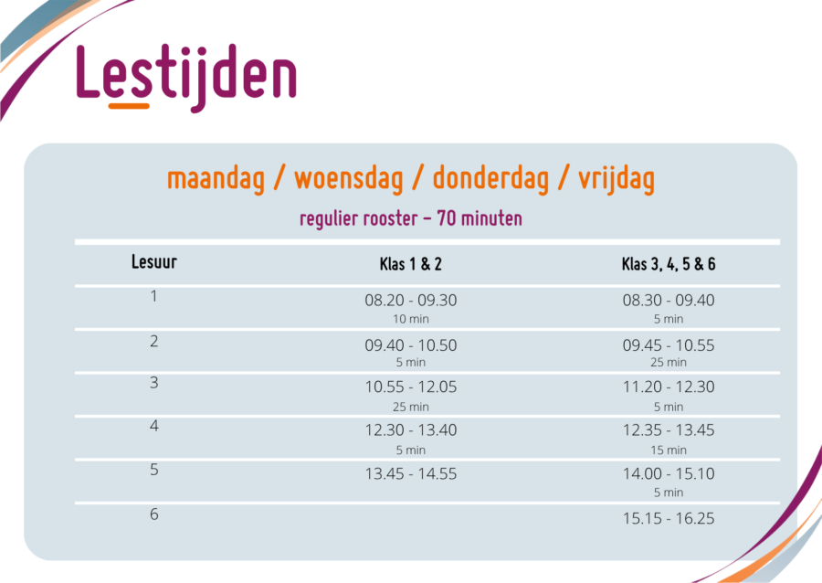 Lestijden Heemlanden ma, wo-vr - 70 (1)